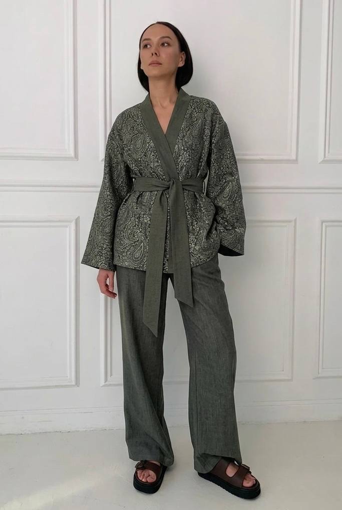 Костюмно-плательная, двулицевая от Etro, арт. 7374 — фото 3