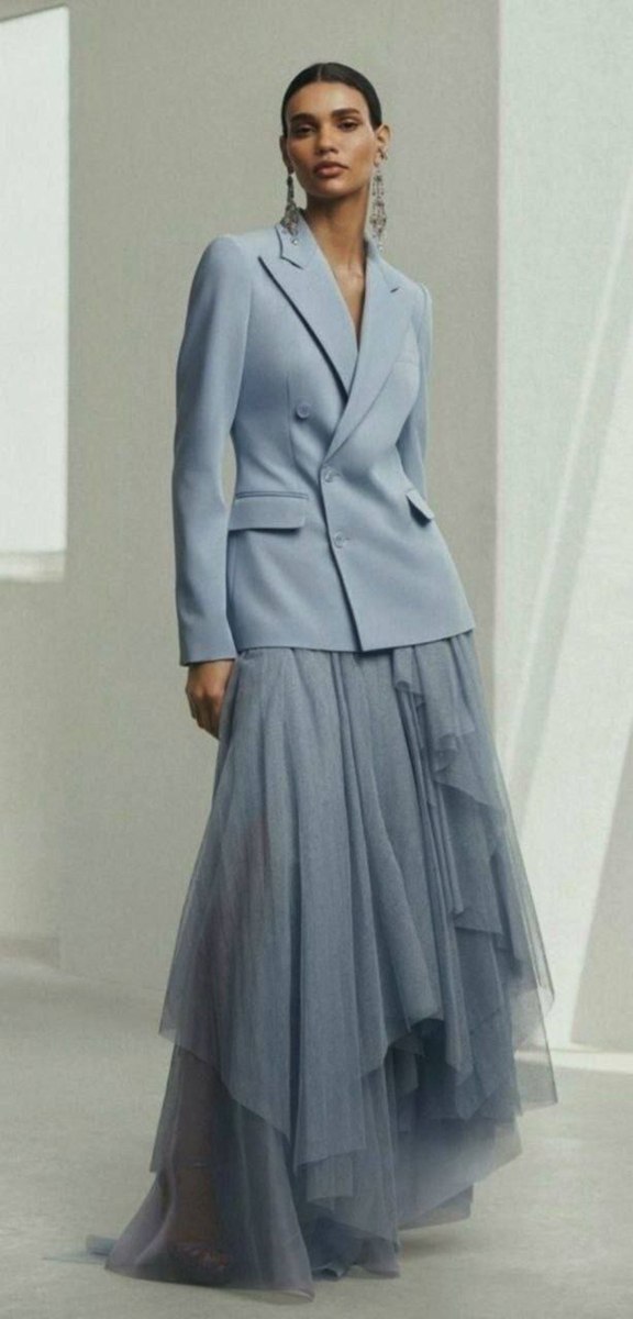 Костюмная шерсть, габардин от Gucci, арт. 6016 — фото 3