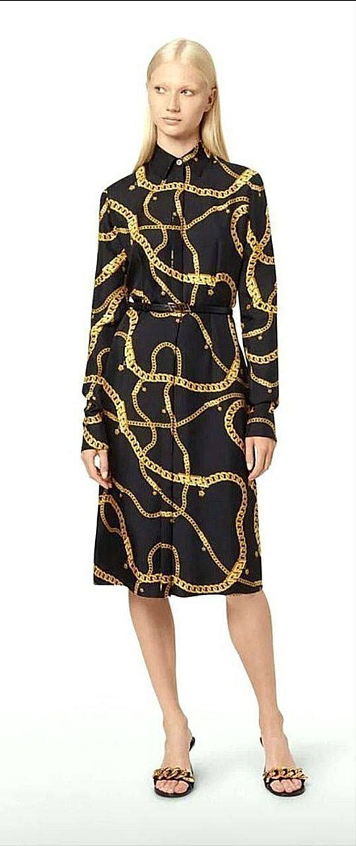 Натуральный шёлк атласный от Versace, арт. 3803 — фото 2