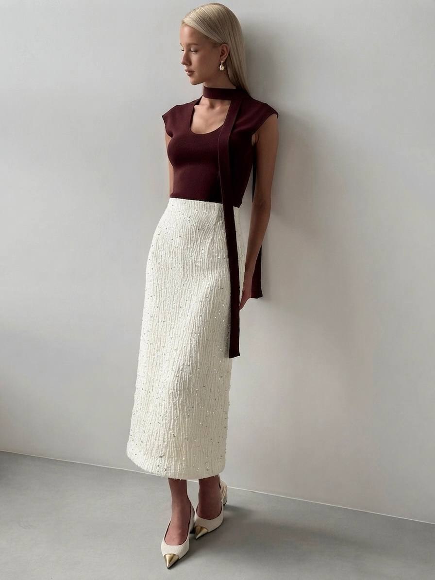 Жаккард с пайетками от Chanel, арт. 7565 — фото 3