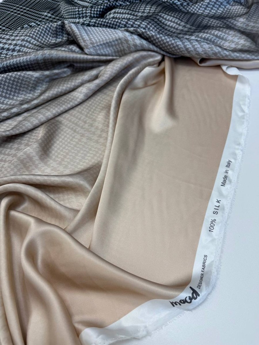 Натуральный шелк атласный для Mood Designer Fabrics, арт. 7403 — фото 5