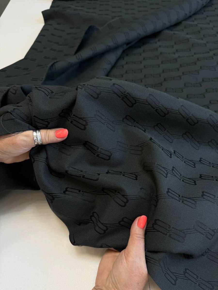 Плащевая ткань, хлопок, жаккардовая Waterproof, арт. 7090 — фото 7