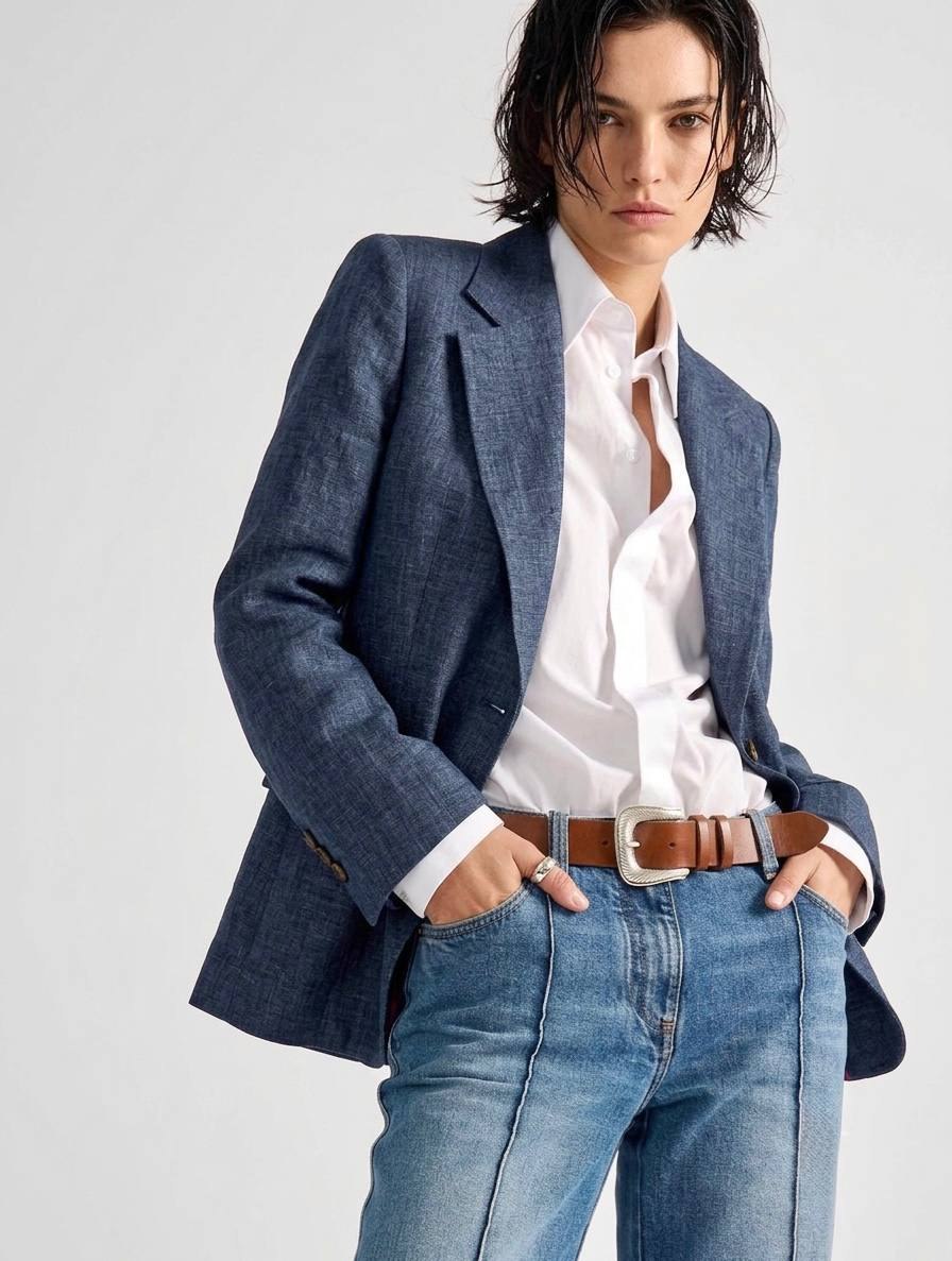 Лён плательно-костюмный от Zegna, арт. 7368 — фото 3