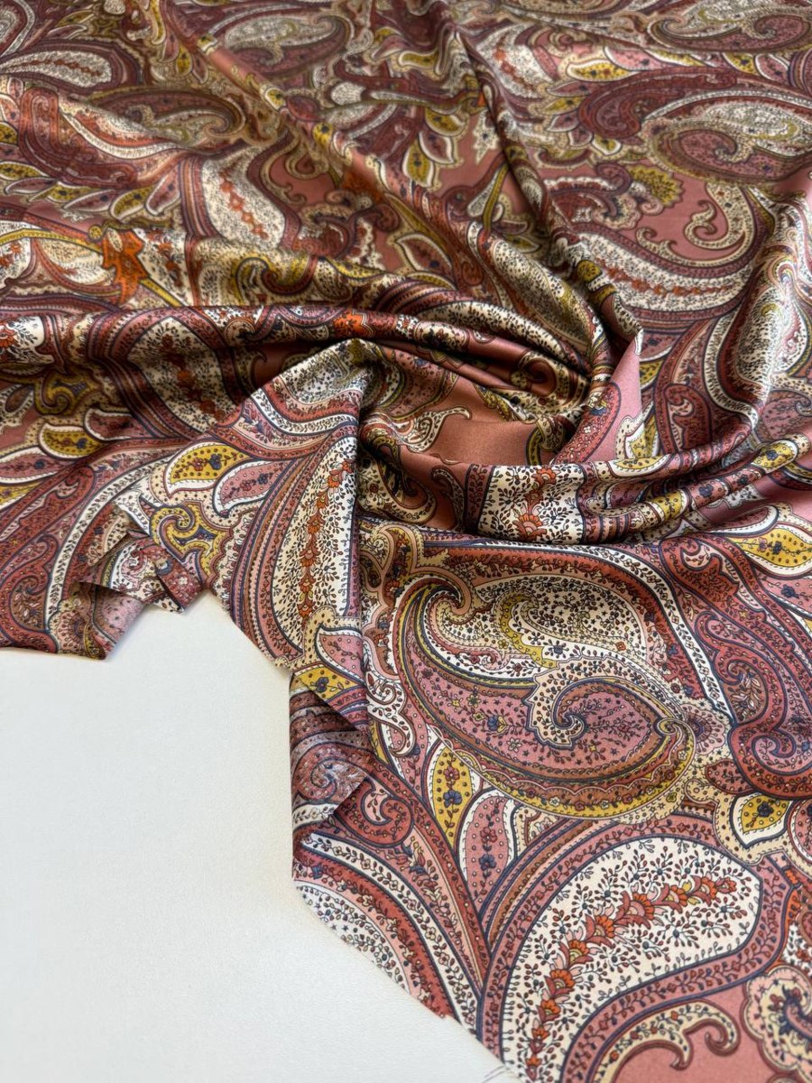 Вискоза атласная от Etro, арт. 7606
