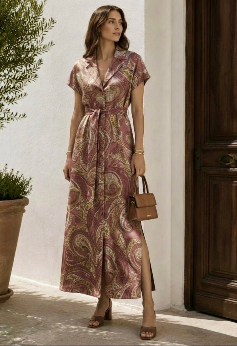 Вискоза атласная от Etro, арт. 7606 — фото 3