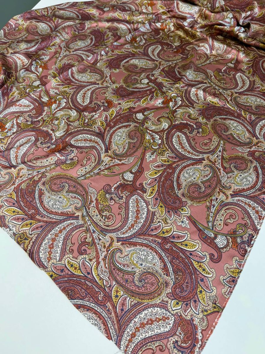Вискоза атласная от Etro, арт. 7606 — фото 4