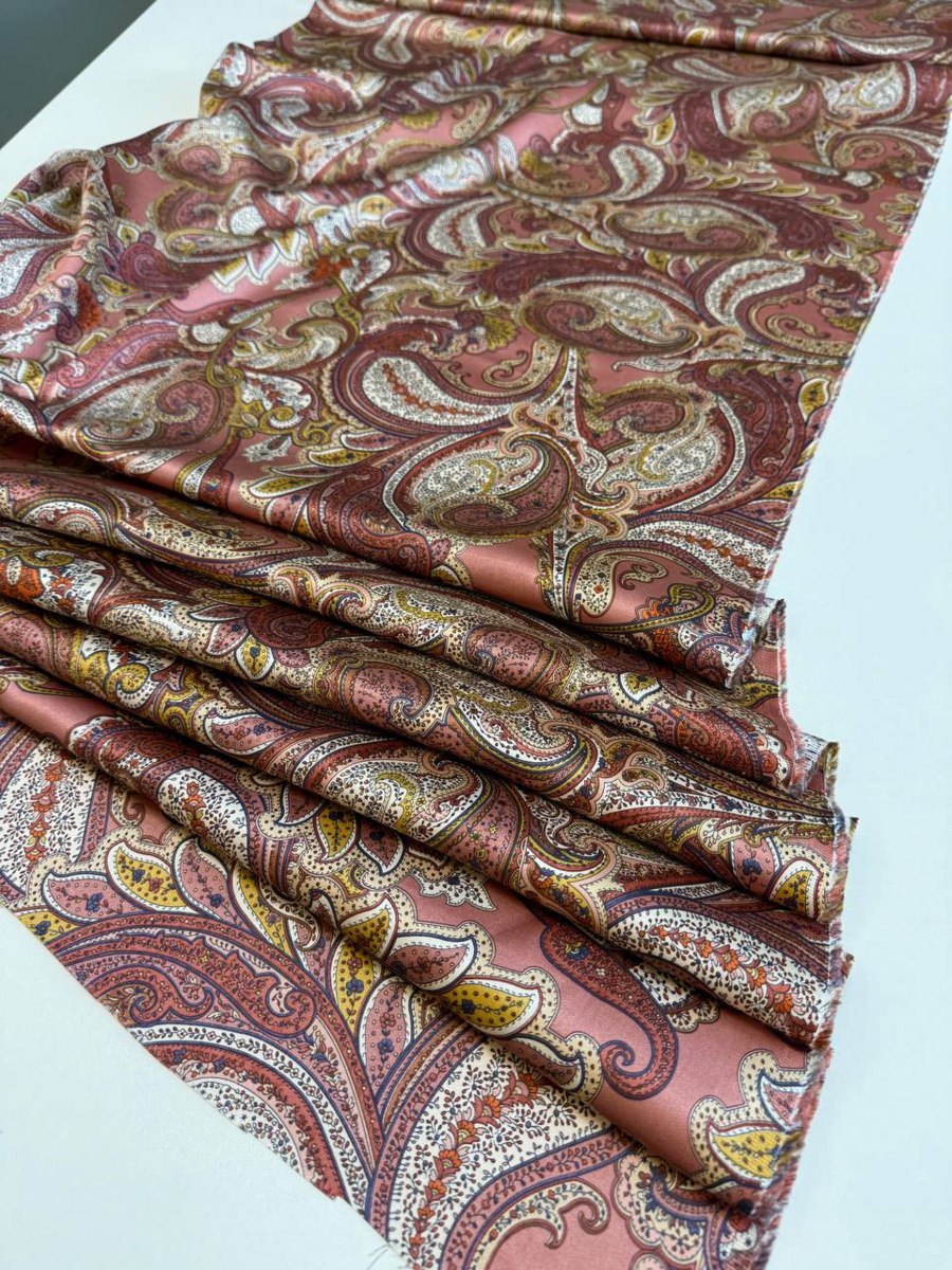 Вискоза атласная от Etro, арт. 7606 — фото 6