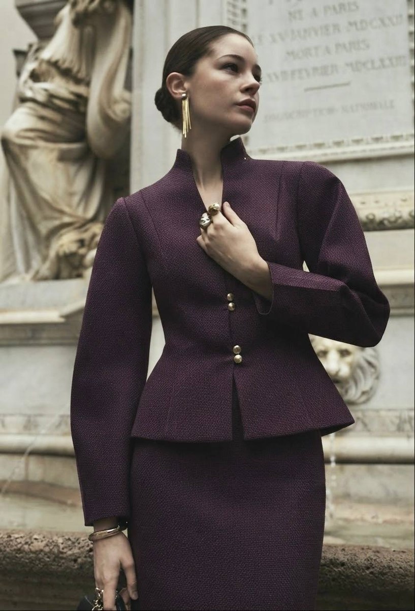 Костюмная, шерсть с шелком от Zegna, арт. 6849 — фото 2
