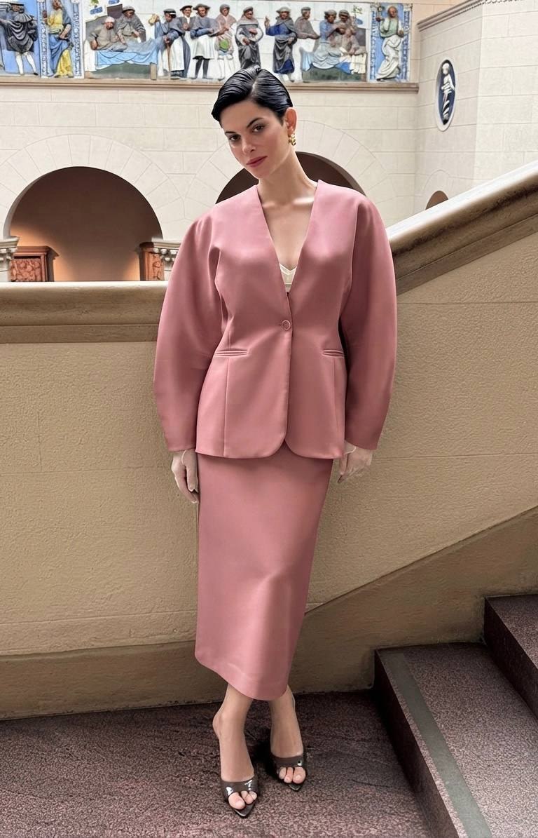 Костюмная шерсть с шелком от Valentino, арт. 7494 — фото 7