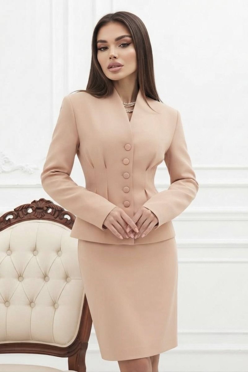 Костюмная шерсть с шелком от Valentino, арт. 7492 — фото 7