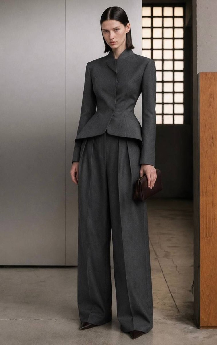 Костюмная фланель, кашемир от Vitale Barberis Canonico, арт. 7631 — фото 2
