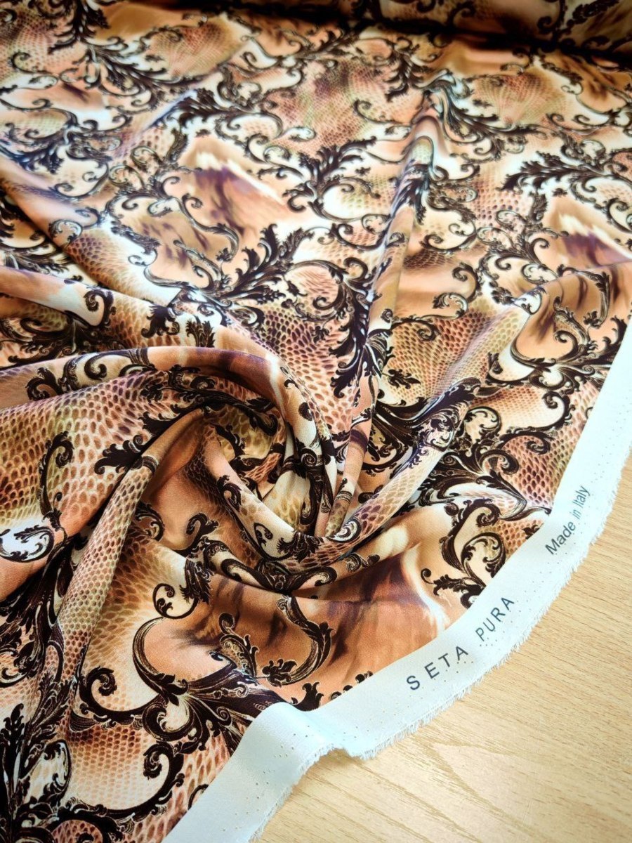 Крепдешин от Etro, арт. 6090