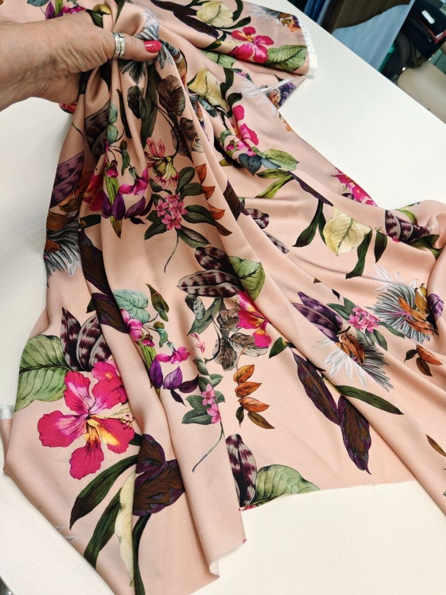 Вискоза атласная от Roberto Cavalli, арт. 7750 — фото 6