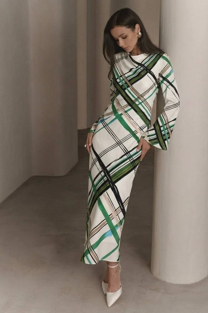 Плательно-блузочная, вискоза с шерстью Alta Moda для Odeeh, арт. 7780 — фото 3
