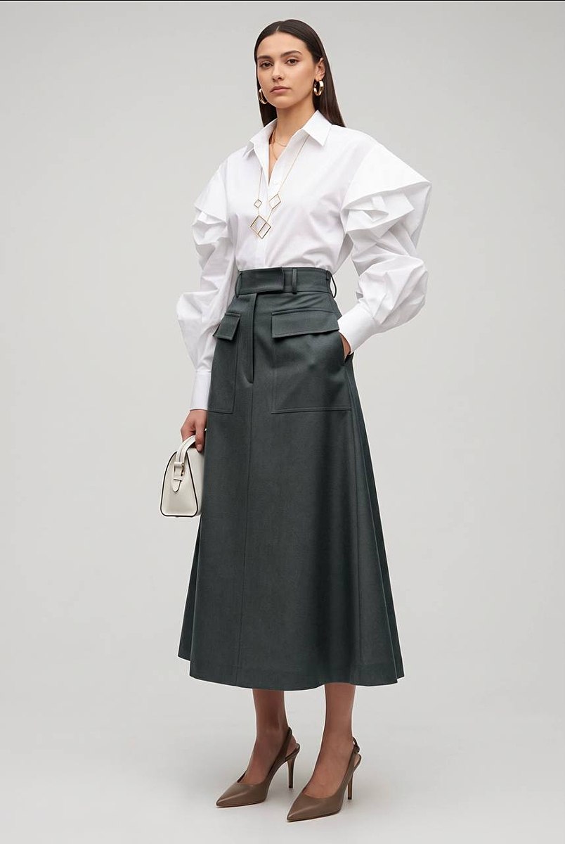 Плательно-костюмная фланель, шерсть с кашемиром, арт. 6104 — фото 3