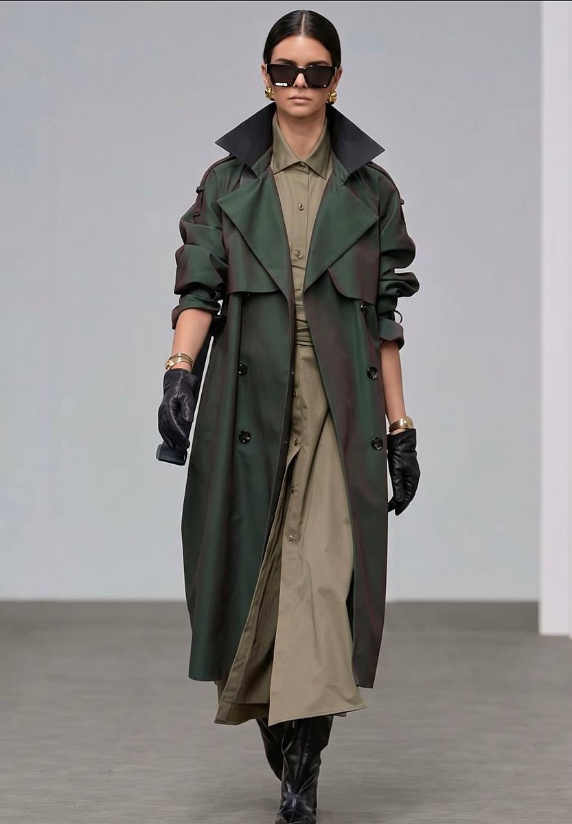 Плащевая ткань, хлопок с пропиткой от Burberry, арт. 7811 — фото 3