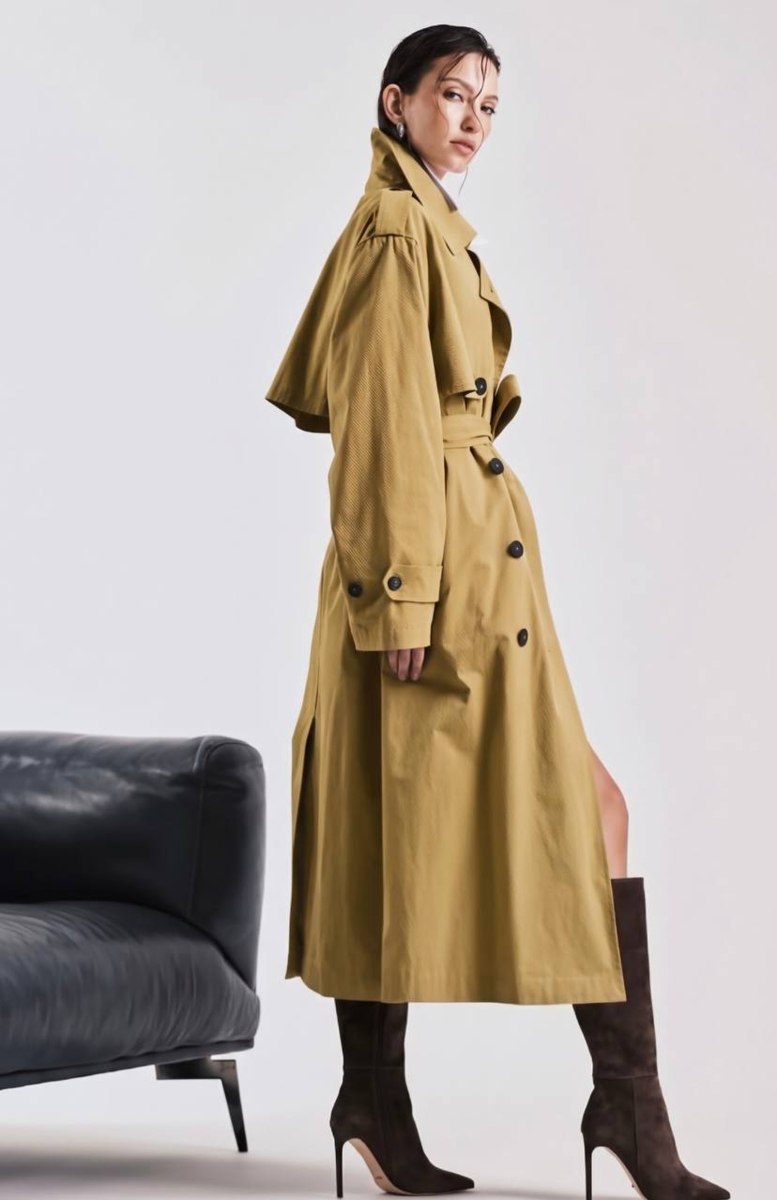 Плащевая ткань, хлопок с пропиткой от Burberry, арт. 7812 — фото 2