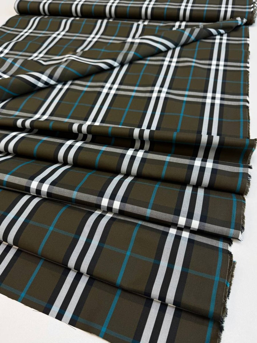 Хлопок плательно-костюмный, габардин от Burberry, арт. 7808