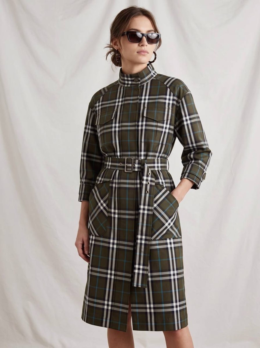 Хлопок плательно-костюмный, габардин от Burberry, арт. 7808 — фото 2