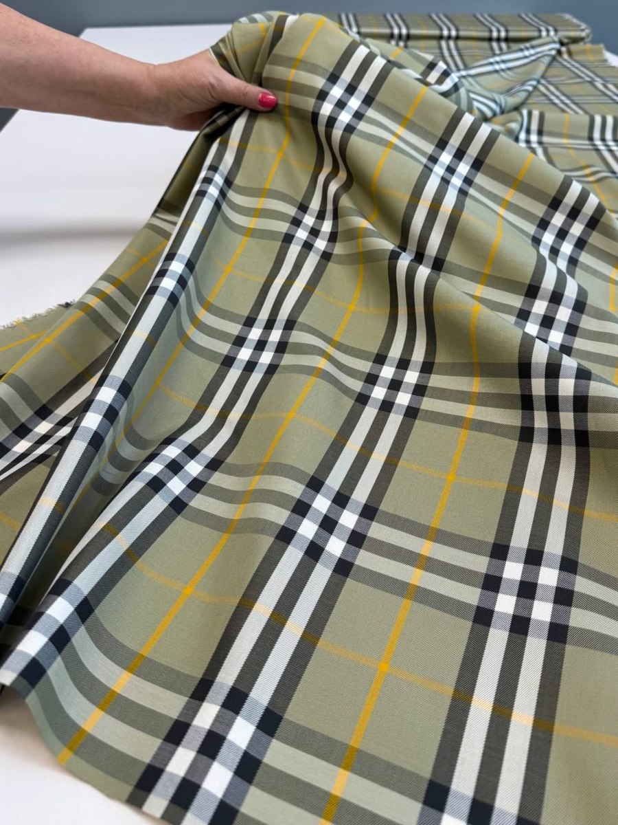Хлопок плательно-костюмный, габардин от Burberry, арт. 7809 — фото 5