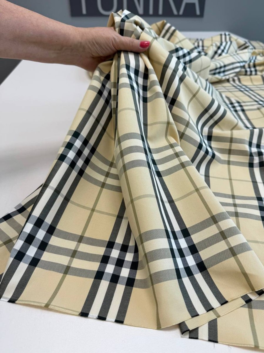 Хлопок плательно-костюмный, габардин от Burberry, арт. 7806 — фото 5