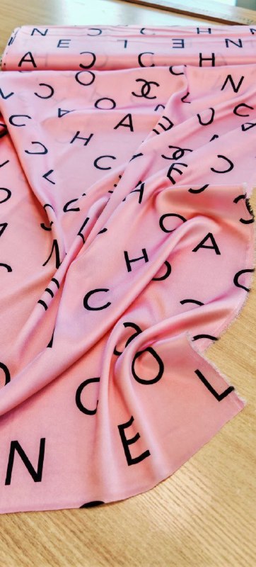 Натуральный шёлк, атлас от Chanel, арт. 6030