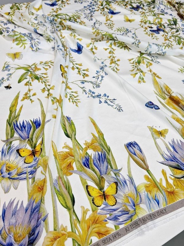 Хлопок с шёлком, арт. 6927