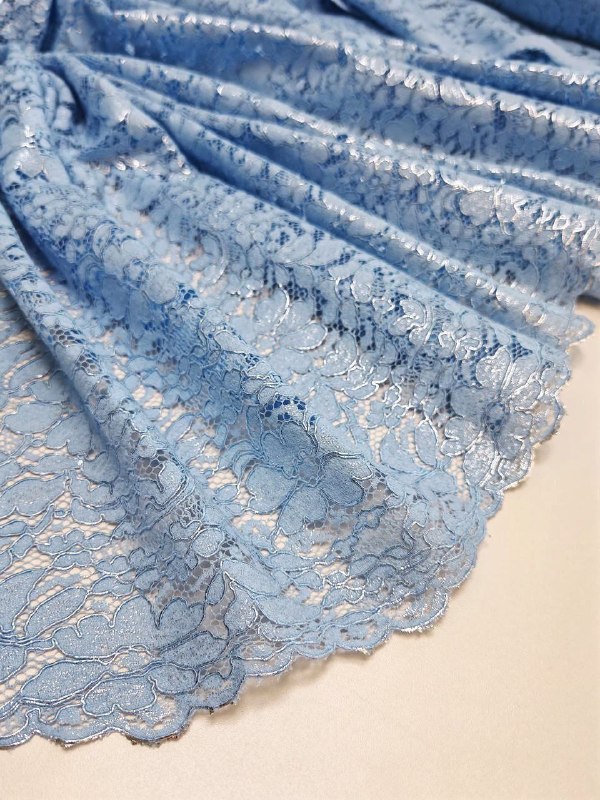 Кордовое кружево с напылением серебром Alta Moda, арт. 6667