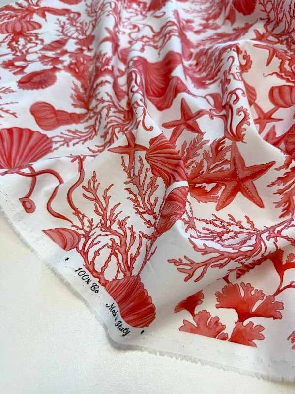 Хлопок, поплин от Versace, арт. 7103