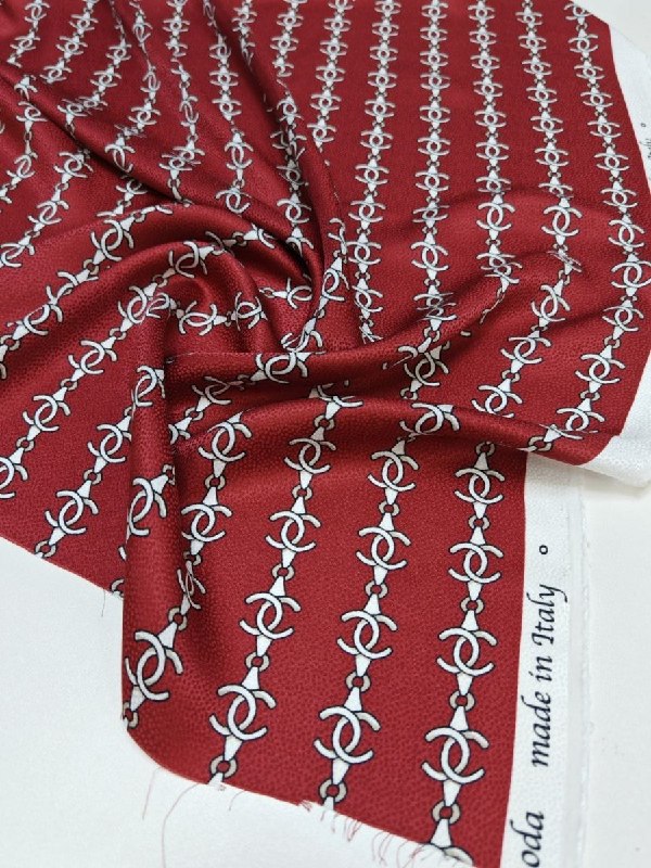 Натуральный шёлк с вискозой жаккард, арт. 6482