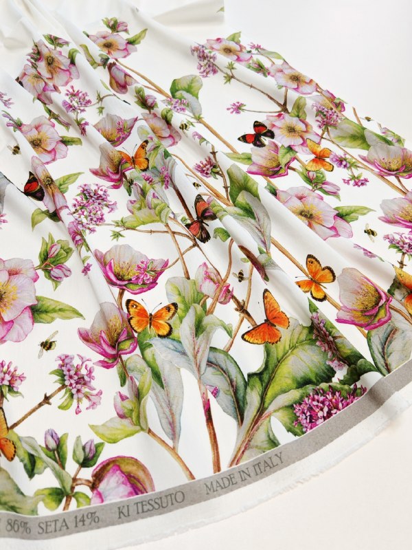 Хлопок с шёлком от Zimmermann, арт. 7155