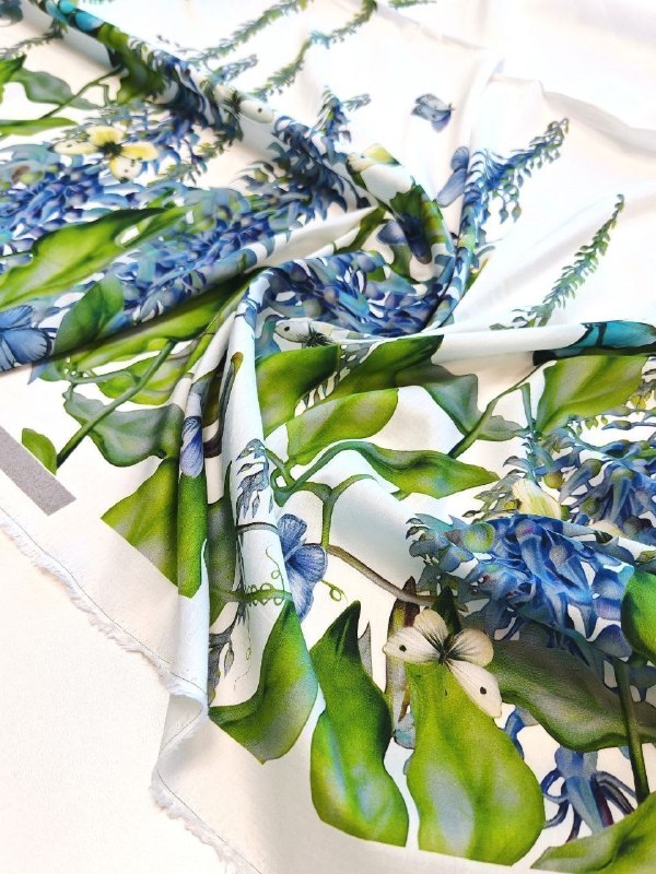 Хлопок с шёлком, арт. 5987