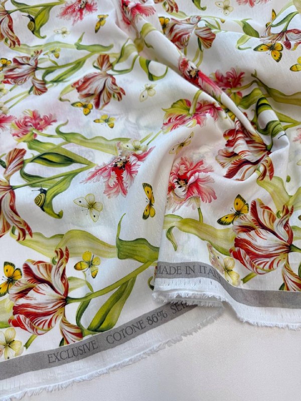 Хлопок с шёлком, арт. 6925