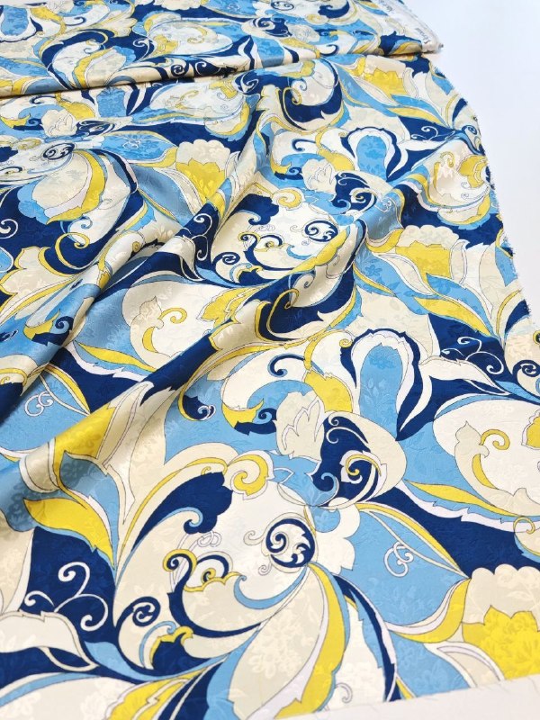 Натуральный шёлк, жаккард, арт. 6479