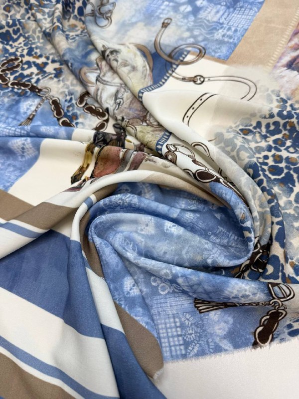 Вискоза, штапельная от Hermès, арт. 7178