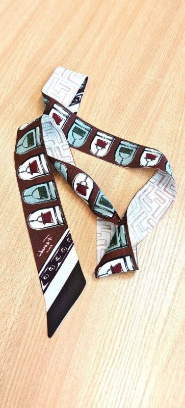 Шарфик твилли в стиле Fendi, арт. 6039